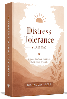 Distress Tolerance Digital Card Deck